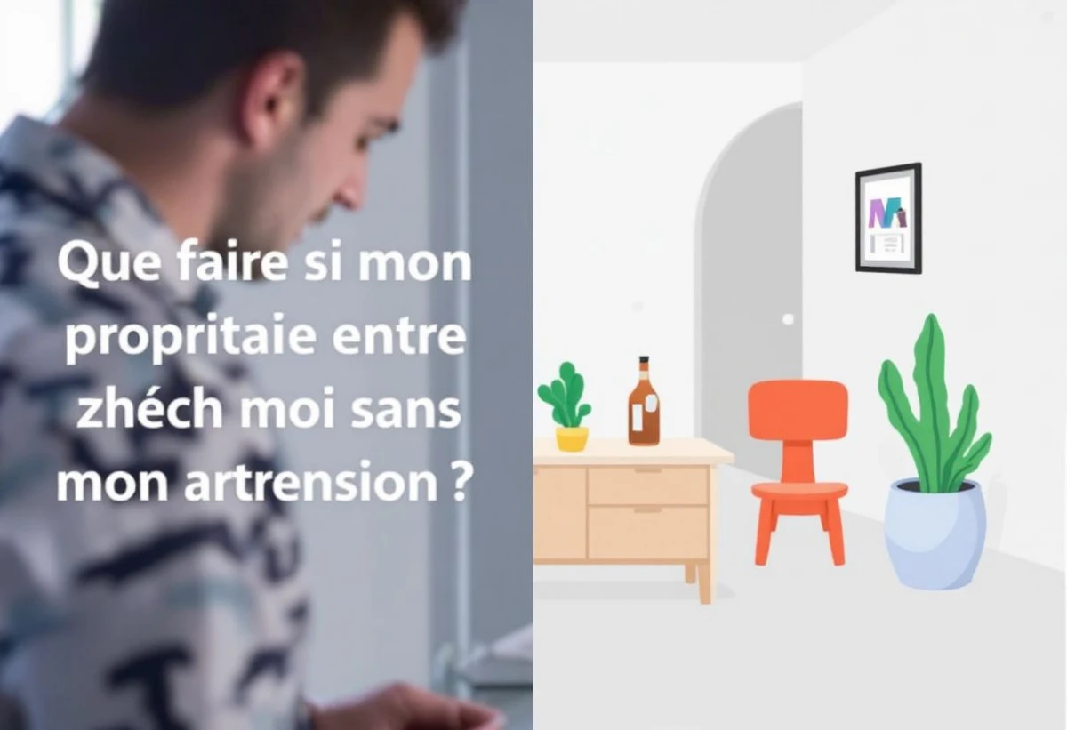 Que faire si mon propriétaire entre chez moi sans mon autorisation ?