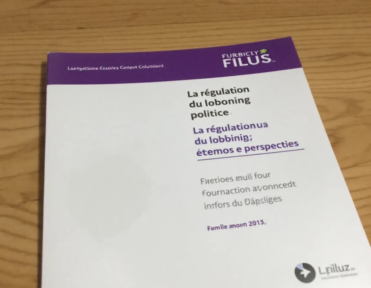 La régulation du lobbying politique : enjeux et perspectives