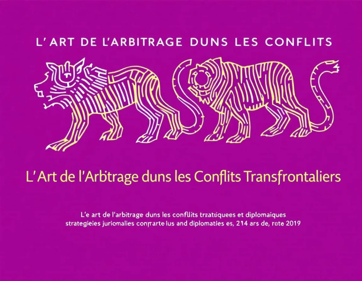L'Art de l'Arbitrage dans les Conflits Transfrontaliers : Stratégies Juridiques et Diplomatiques