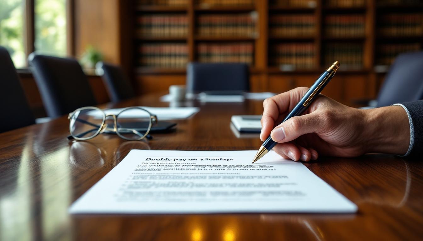 Peut-on refuser le payé double le dimanche en entreprise